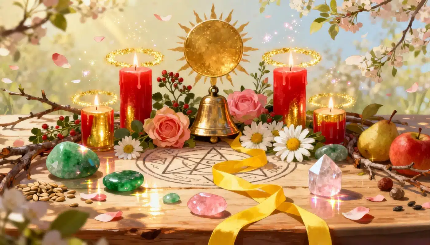 autel sabbat beltane